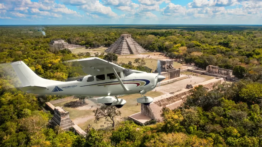 Tour Aéreo a Chichén Itzá | Tour Aereo di Chichen Itza